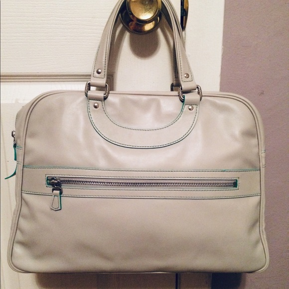 新品　Jacques Le Corre　LISBON　Bag　MEDUIM JACQUES LE CORRE Lisbon White Leather Handbag Bag Carry-all